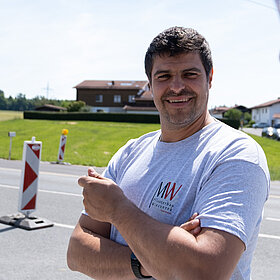 Markus Wieczorek, Bauleiter bei Wieczorek Tief- und Pflasterbau GmbH
